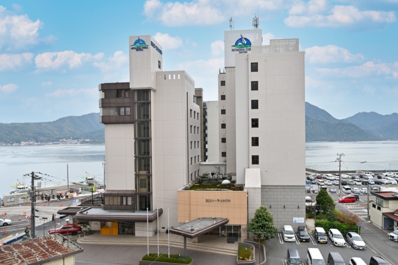 宮島コーラルホテル外観の画像