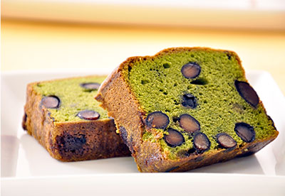 手作り抹茶ケーキ