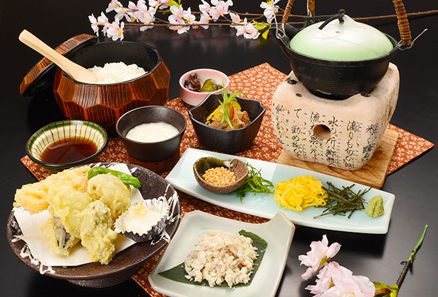 瀬戸の黒鯛めし定食